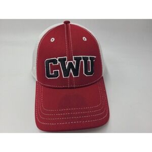 Central Washington University CWU Wildcats Mesh Flex Fitted L-XL Hat Cap NCAA